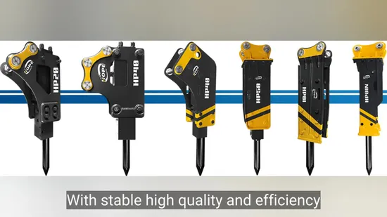 Applicable to All Brands of Excavators HP40 Silenced or Boxed Type Hydraulic Breaker and Rock Hammer