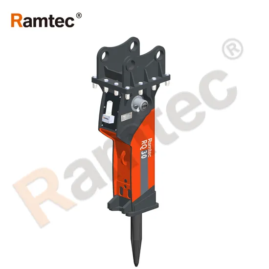 Ramtec Substitute of Fully Full Pure Hydraulic Hammer Breaker Rammer 2166 2577 3288 4099 5011 and Heat Resistent for Steel Mill Msb at Ms600 Ms700 Ms30at 35at