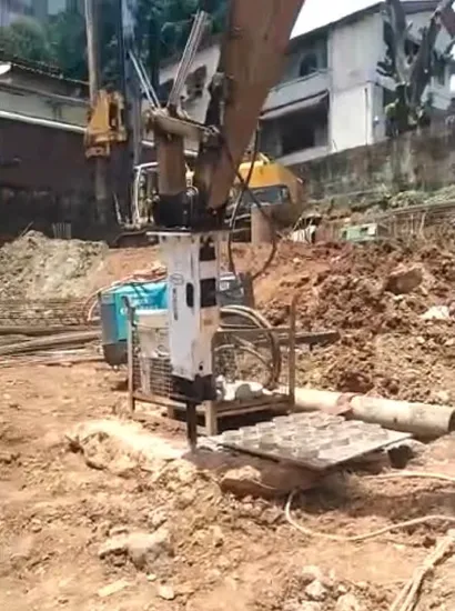 30 Tons Excavator Top Open Type 30g Hydraulic Rock Breaker Hammer