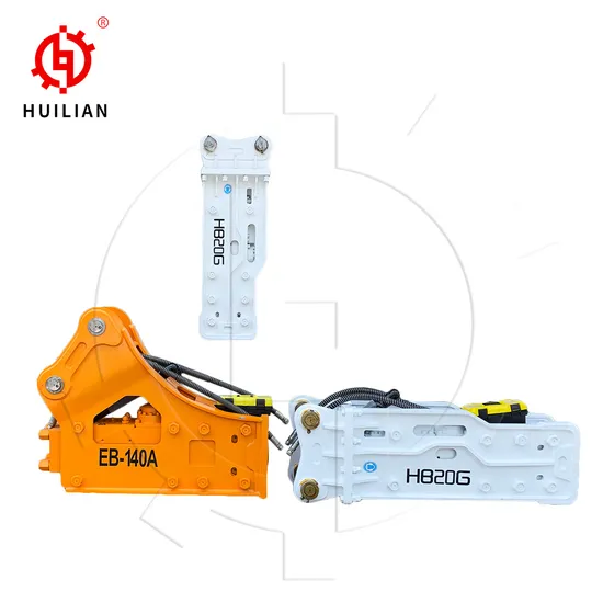 140mm Chisel Top Silence Type Rock Hammer Hb20g Hydraulic Breaker for 18