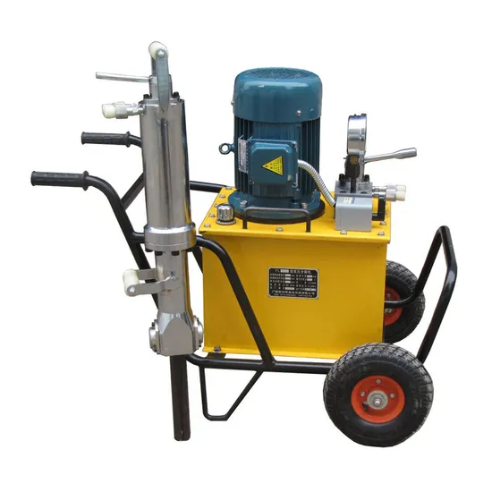 Hydraulic Stone Splitting Rock Splitter Save Effort 