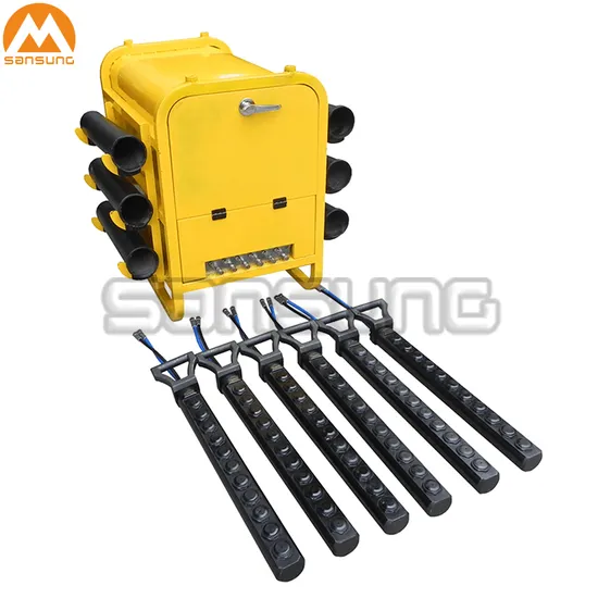 Electrical and Diesel Power Station Hydraulic Rock Splitter with Piston Bar Wedges for Large Hole Blasting 