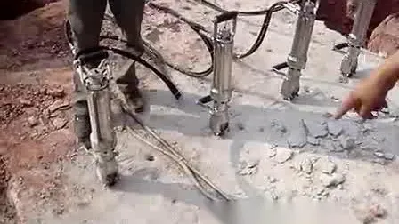 Hydraulic Rock Splitter Price Stone Broken Tool 