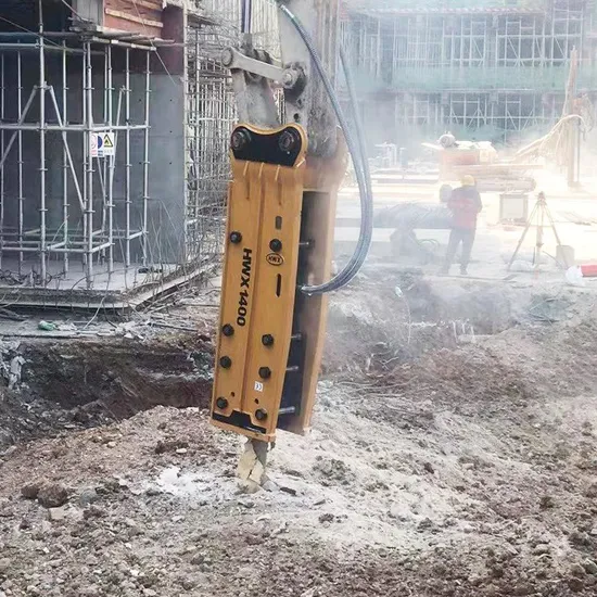 Construction Machinery Sb81 Hydraulic Rock Breaker Jack Hammer Hydraulic Breaker for Excavator 20 Ton 