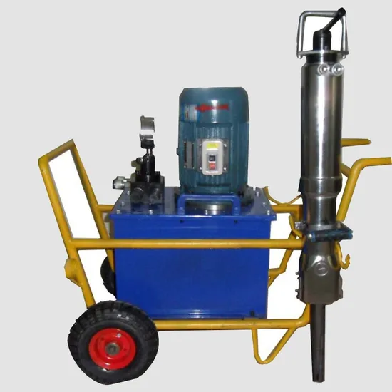 Hydraulic Rock Splitting Machine Small Stone Splitting Machine Mini Stone Splitter 