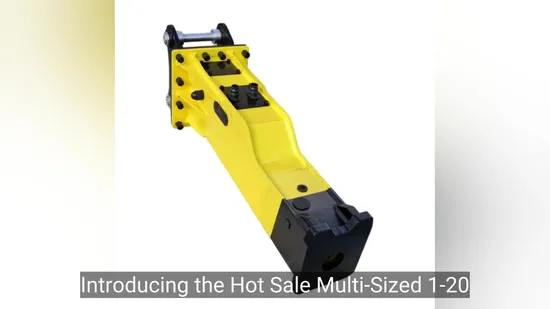 High Efficiency OEM Hydraulic Hammer Breaker for Excavator Loader 