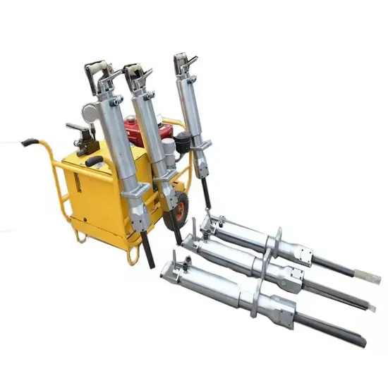 Ple Factory Direct Sale Hydraulic Rock Splitter Wedge Rock Splitting Machine 
